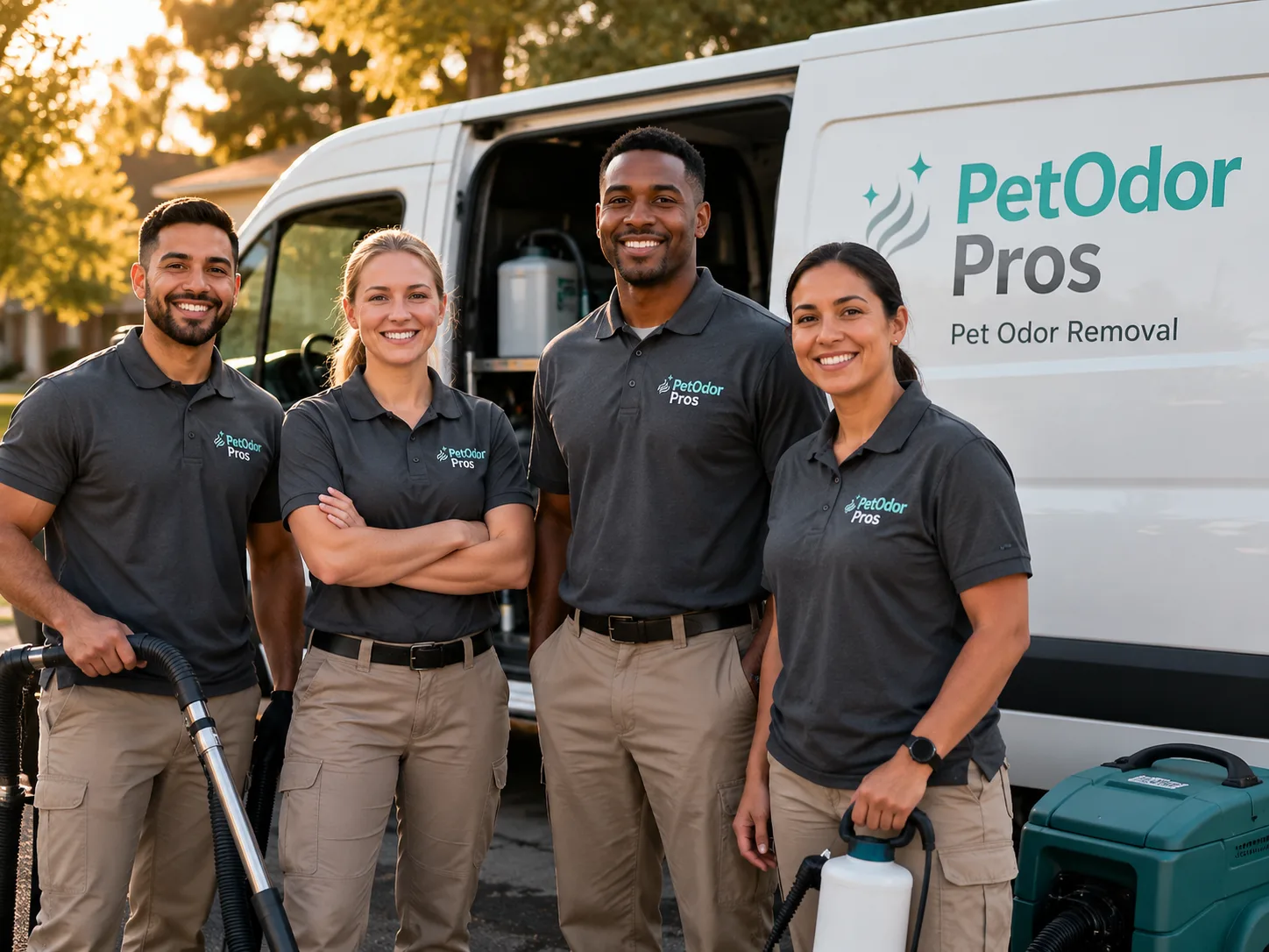 Pet Odor Removal team serving Sharon, MA